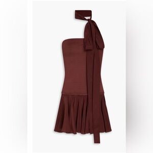 Esse Studios mini Dress in Rich Brown